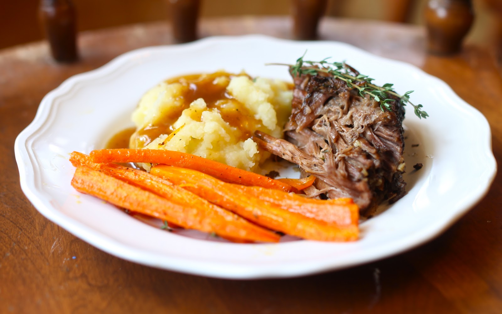 Yammie's Glutenfreedom Herb Crusted MeltinYourMouth Pot Roast