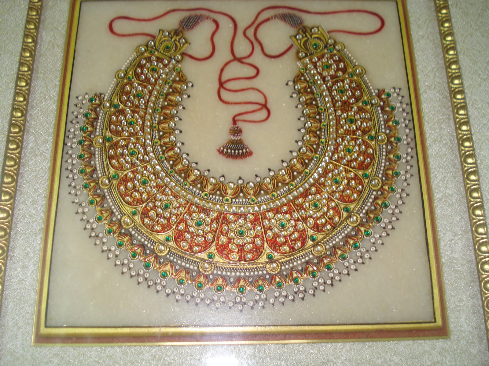 Rose n Wrap Most Exclusive Jewellery Painting