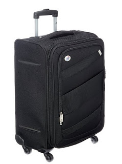American Tourister Polyester 55 cms Black Softsided Carry-On American Tourister Polyester 55 cms Black Softsided Carry-On