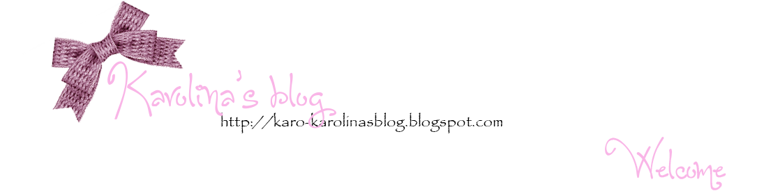                                                      Karolina's Blog