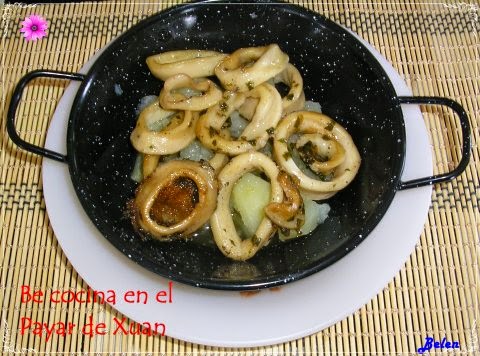 Calamares Al Ajillo
