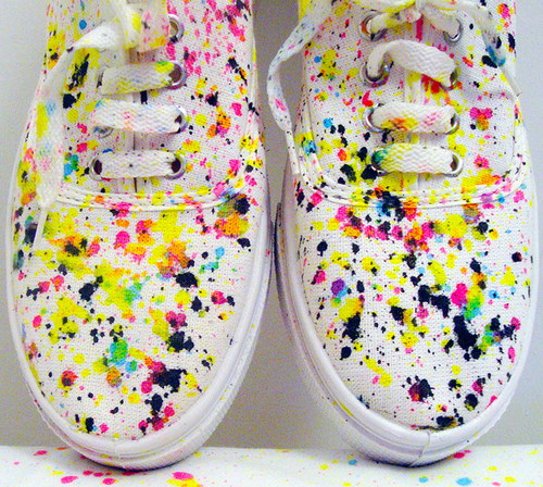 Fashion Madnes How To Decorate Your Old White Pumps