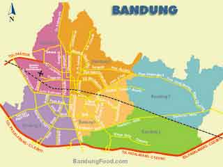 Map Kota Bandung Terbaru