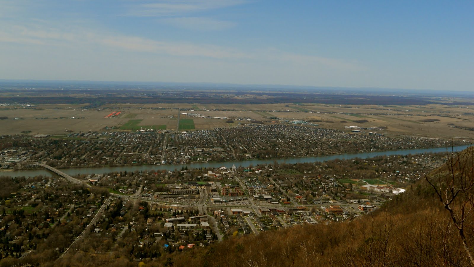 Province canadienne Parc Naturel du Mont SaintHilaire (centre de la