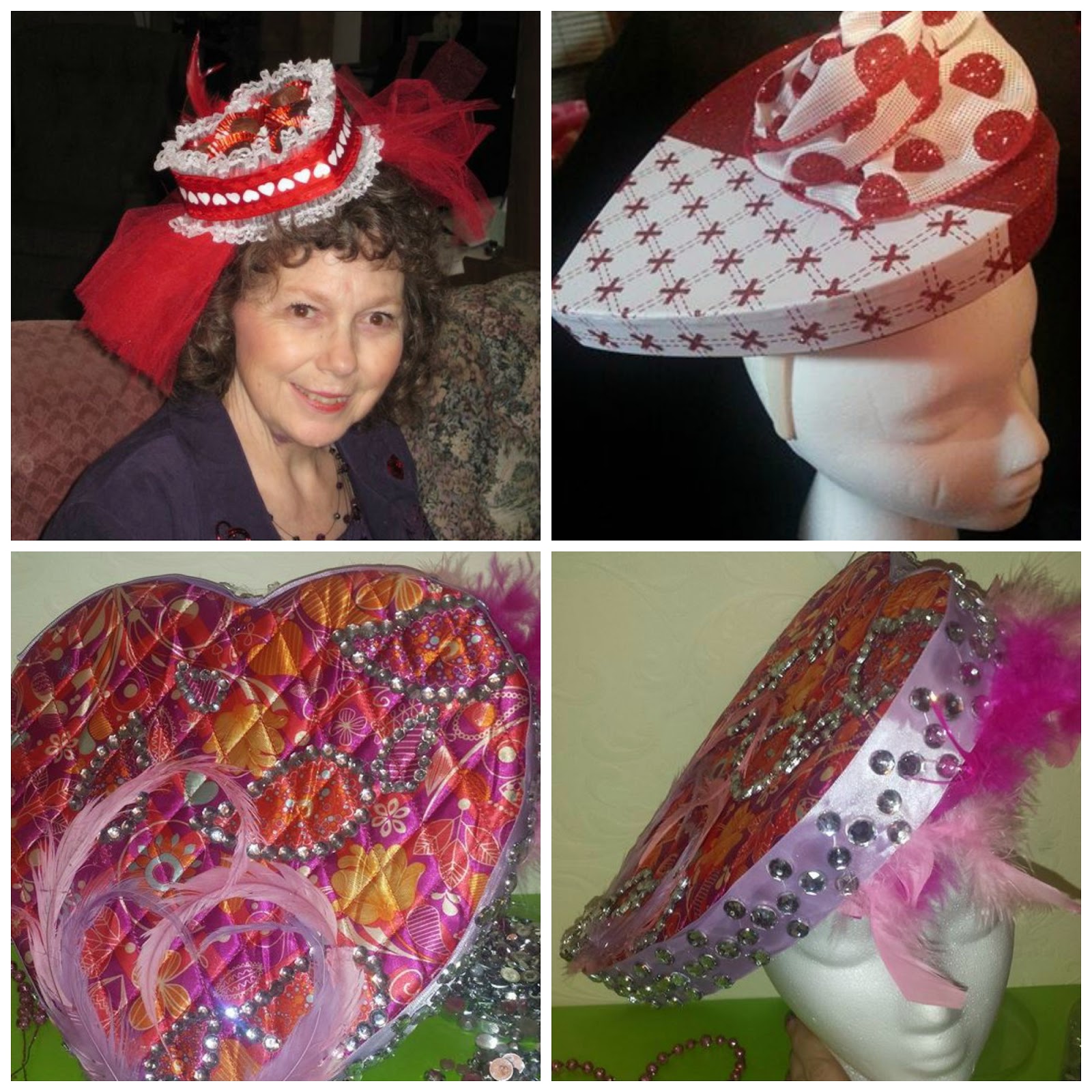 The Red Hat Society: DIY Valentine's Day Heart-Shaped ...