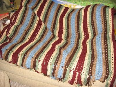 Crocheted Reflections Afghan ~ Version Two