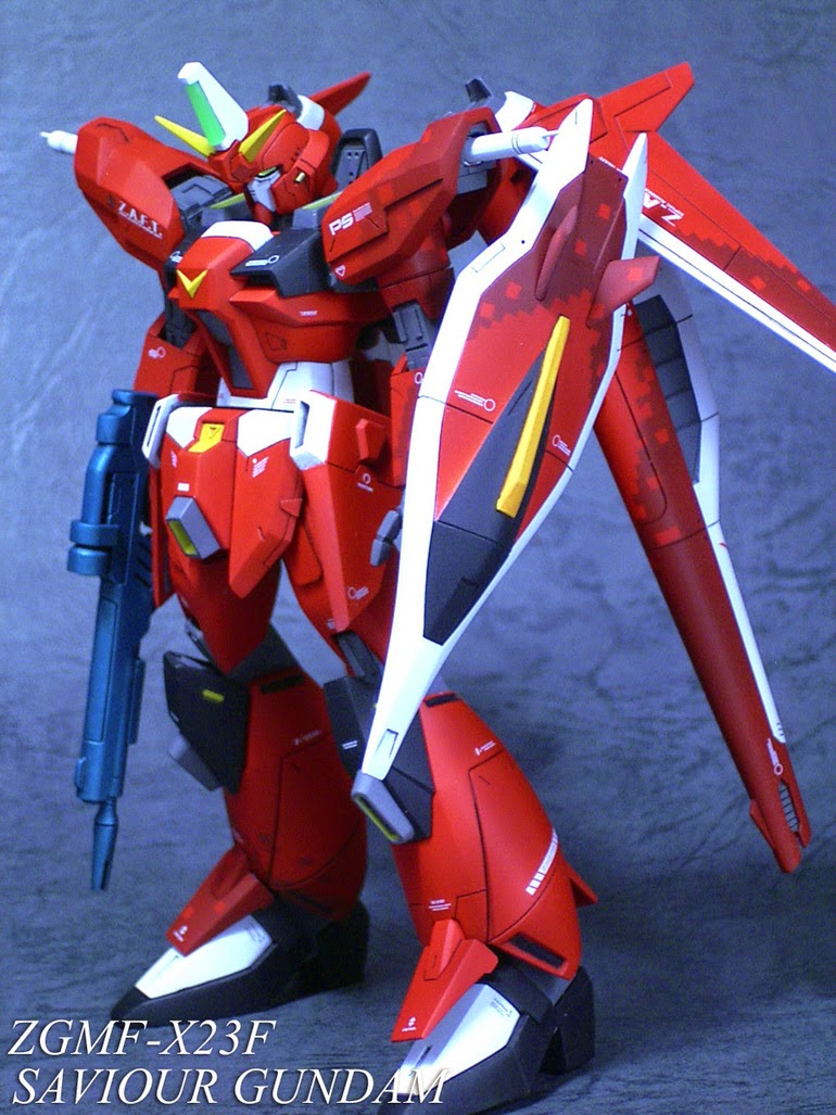 Hg 1 144 Saviour Gundam Improved Custom Build Gundam Kits Collection News And Reviews