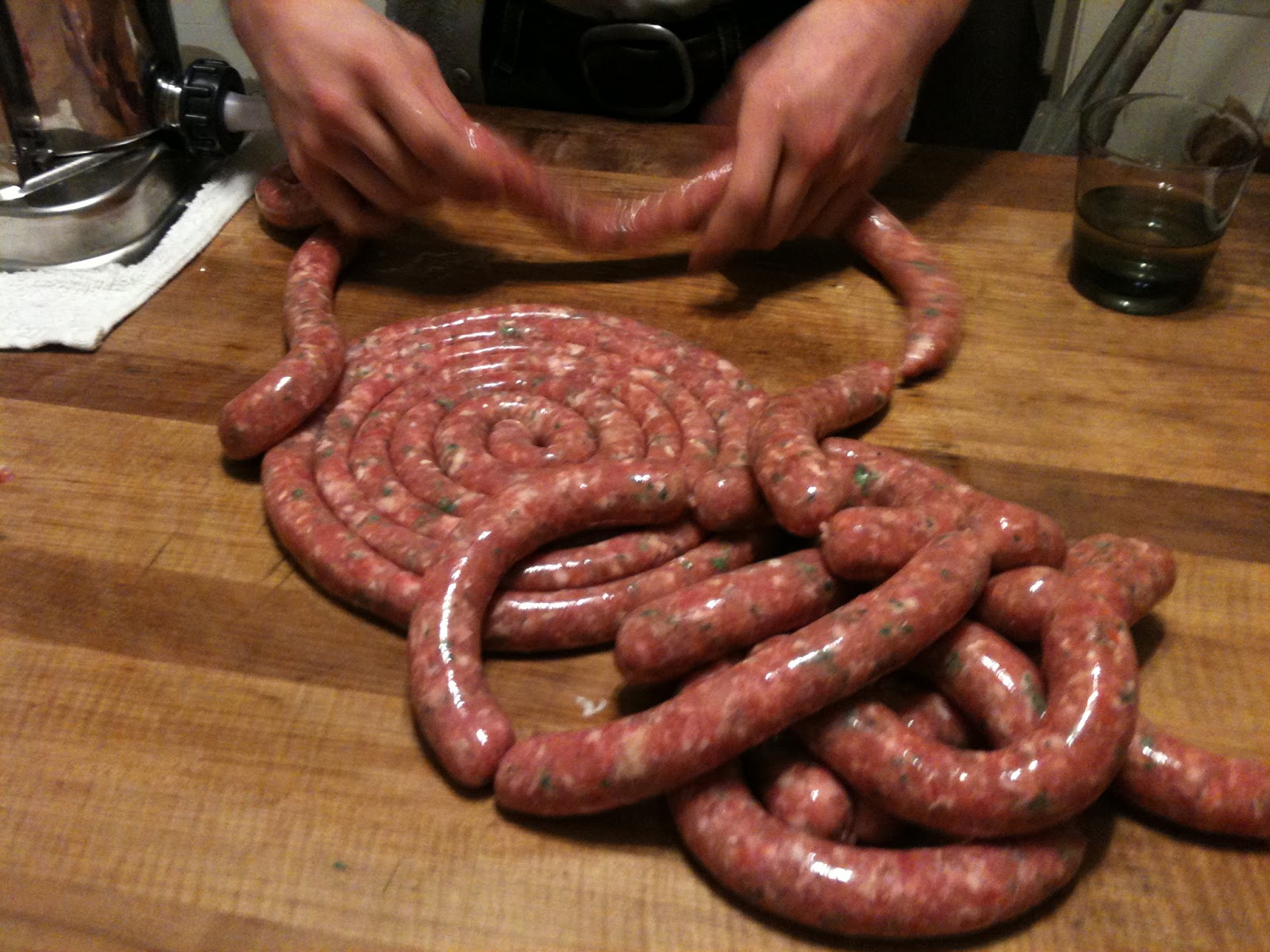 Austin Texas Butcher An Introduction to French Sausage Making.