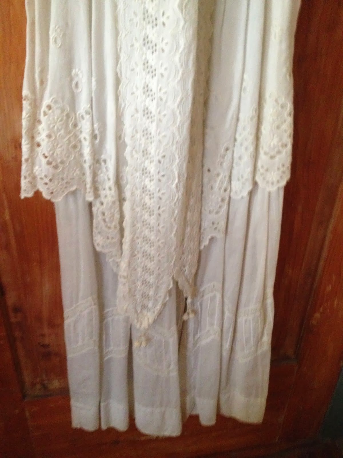 Edwardian Linen Dress Summer