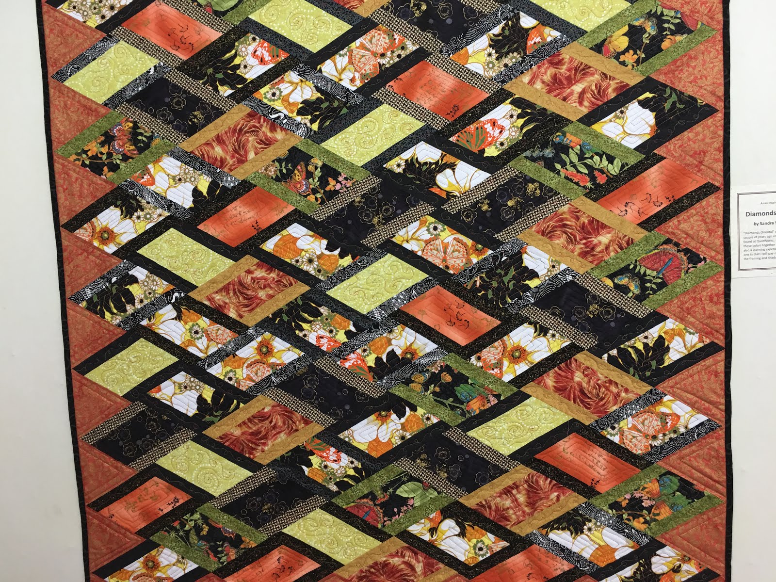 Barrister's Block Asian inspired quilts