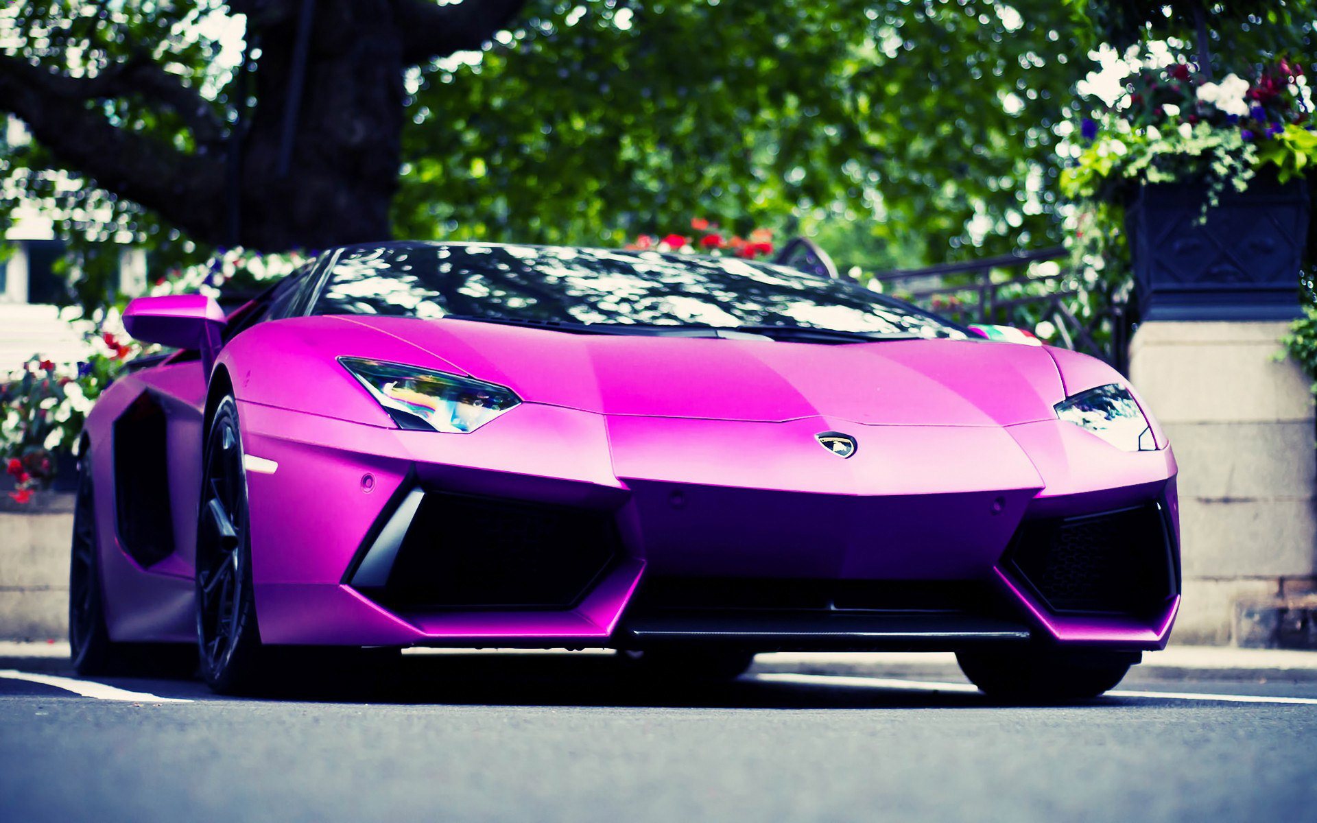 Mag HD Wallpapers: Purple Sports Car