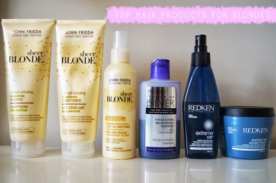 Best products for blondes, Top Hair products for blondes