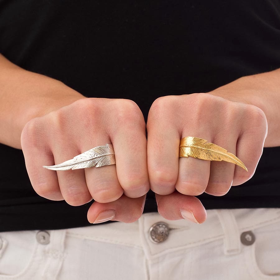 This Week I love Daisy Knights Feather Ring Rockin' That Gem