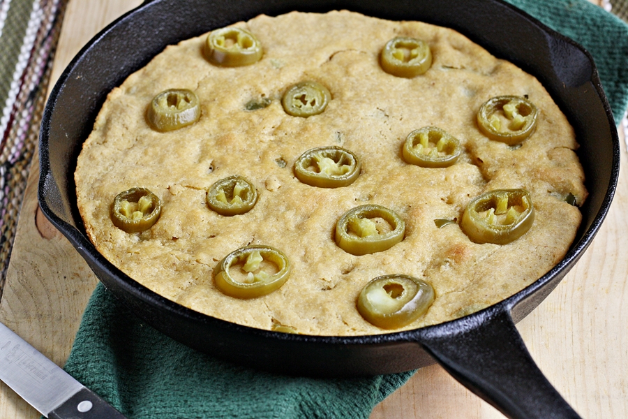 Versatile Vegetarian Kitchen Yeasted Jalapeno Cornbread (Vegan)