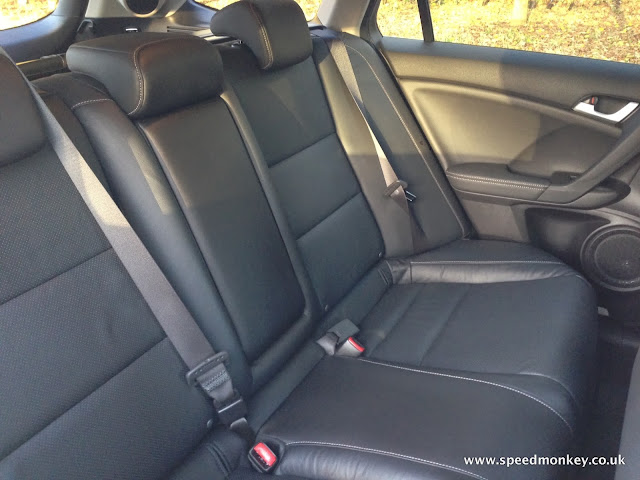 Honda Accord Tourer back seats