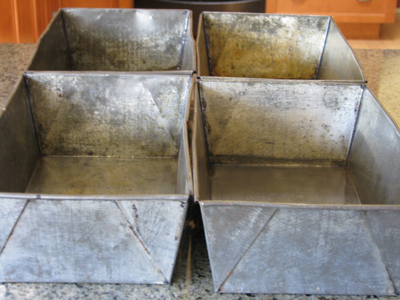 off Avondale Road Large Loaf Antique Bread Pans