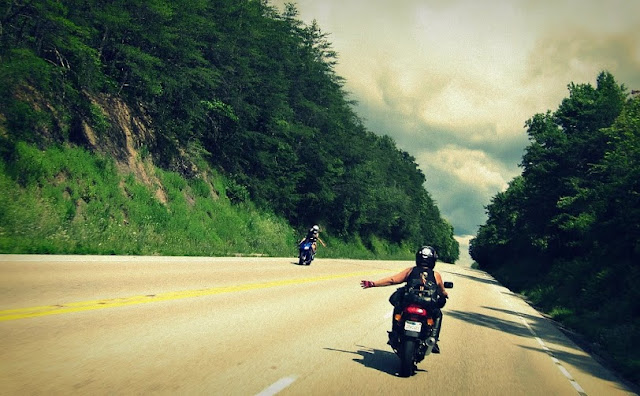 Woman-motorcycle-Rider