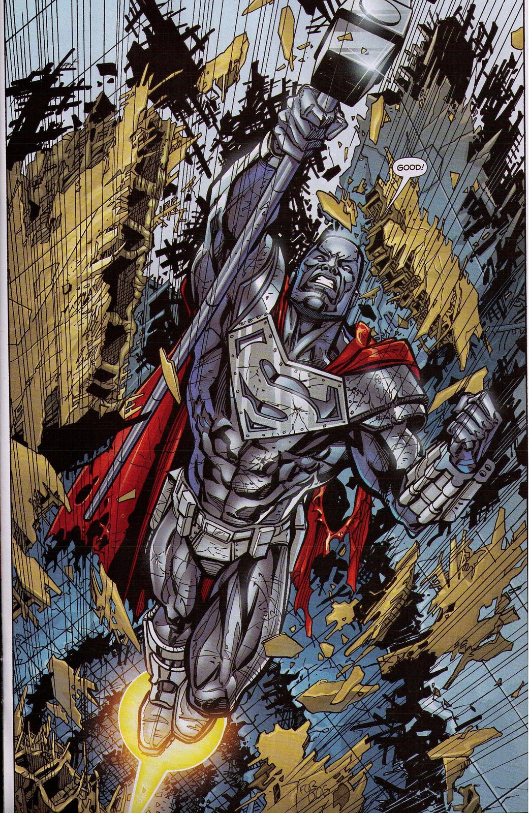 El universo de DC Comics [Mini Bio del Día] John Henry Irons/Steel