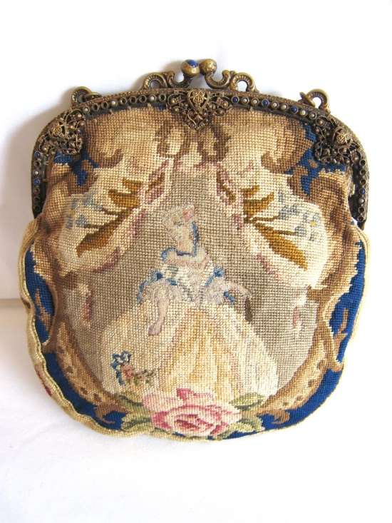 Eye For Design Decorating With Antique Needlepoint Purses