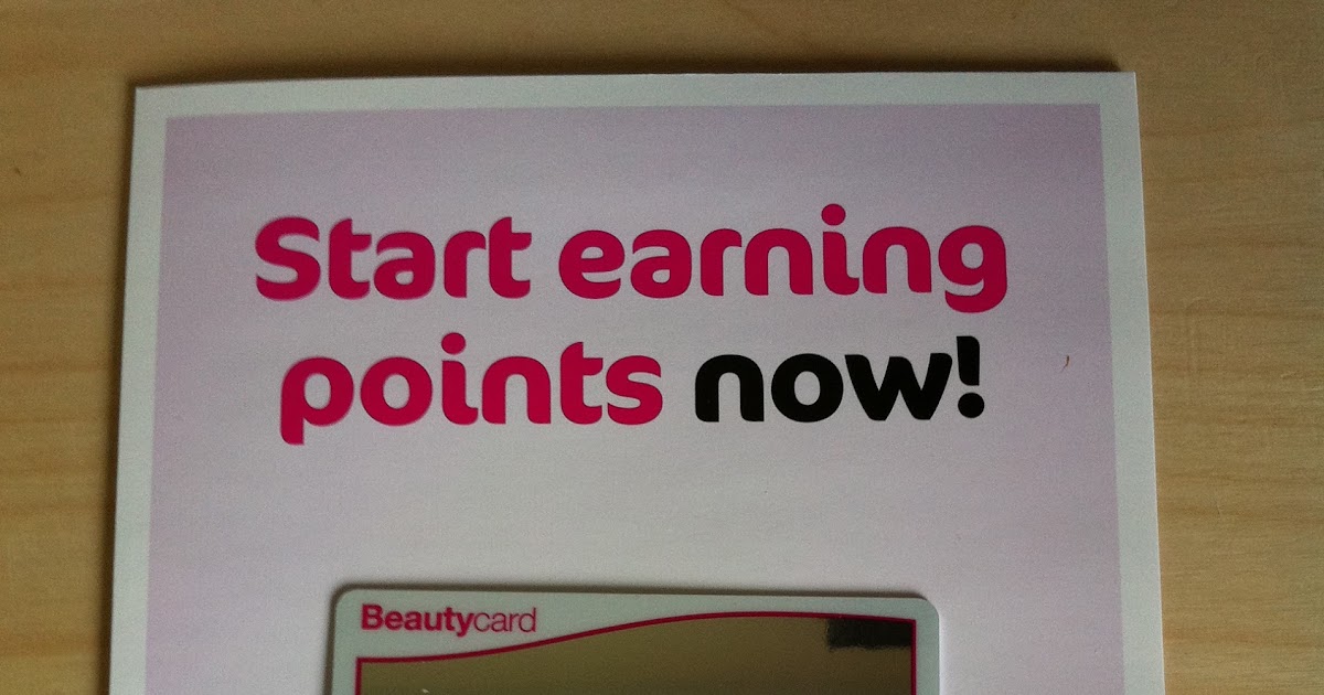 Beauty By Jenny Superdrug Launches Loyalty Card
