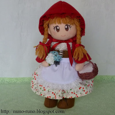 Doll in red hood