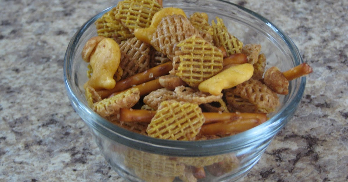 One Crafty Mama Oven Baked Chex Mix