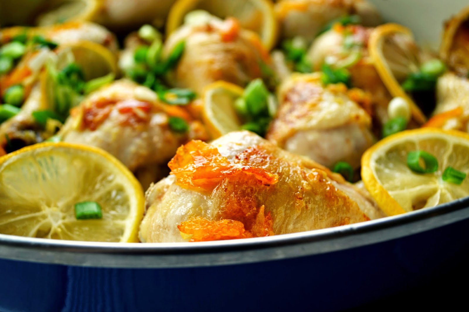 Marmalade Baked Chicken Drumsticks