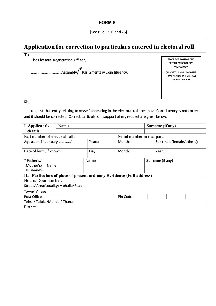 How to Correct Your Voter ID Or Electoral ID Card?
