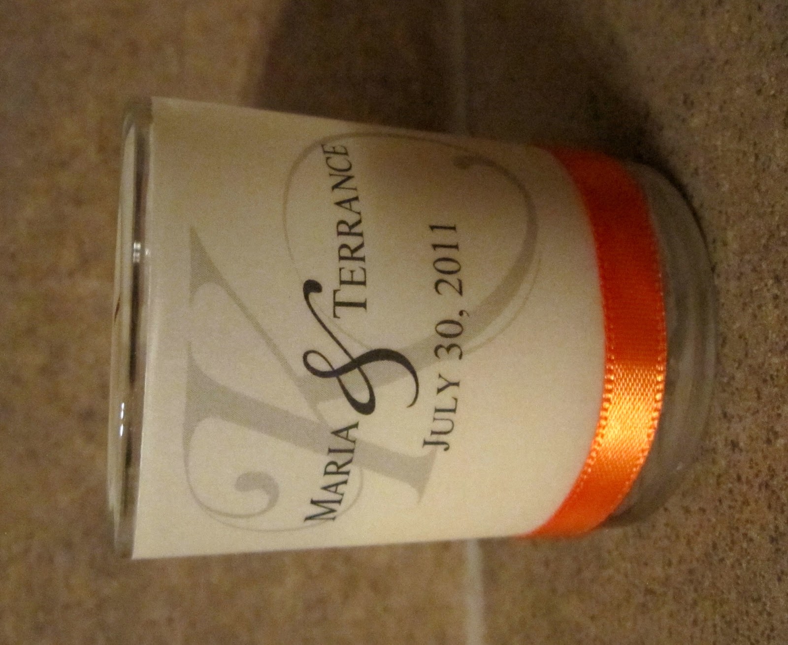 Scrapping Innovations Maria and Terrance Votive candle place cards and