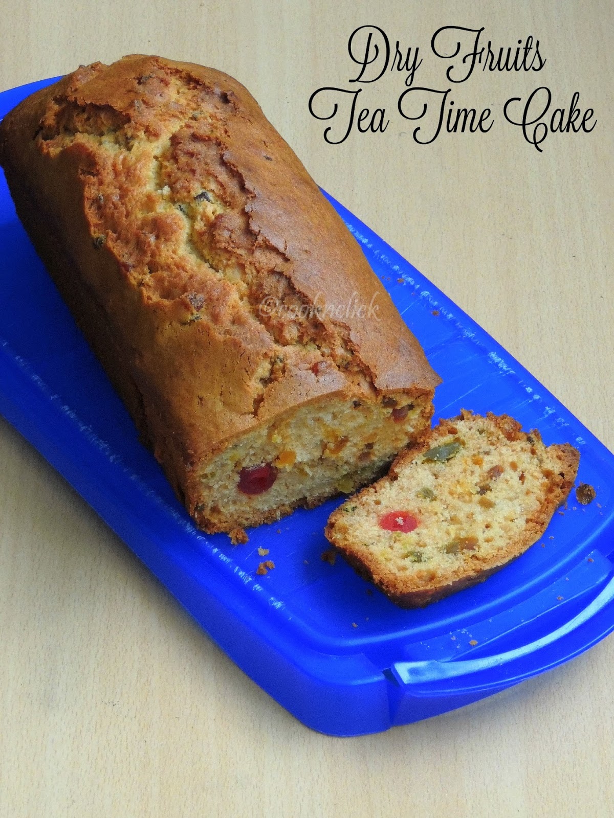 Dryfruits Tea Time Cake Cook N Click