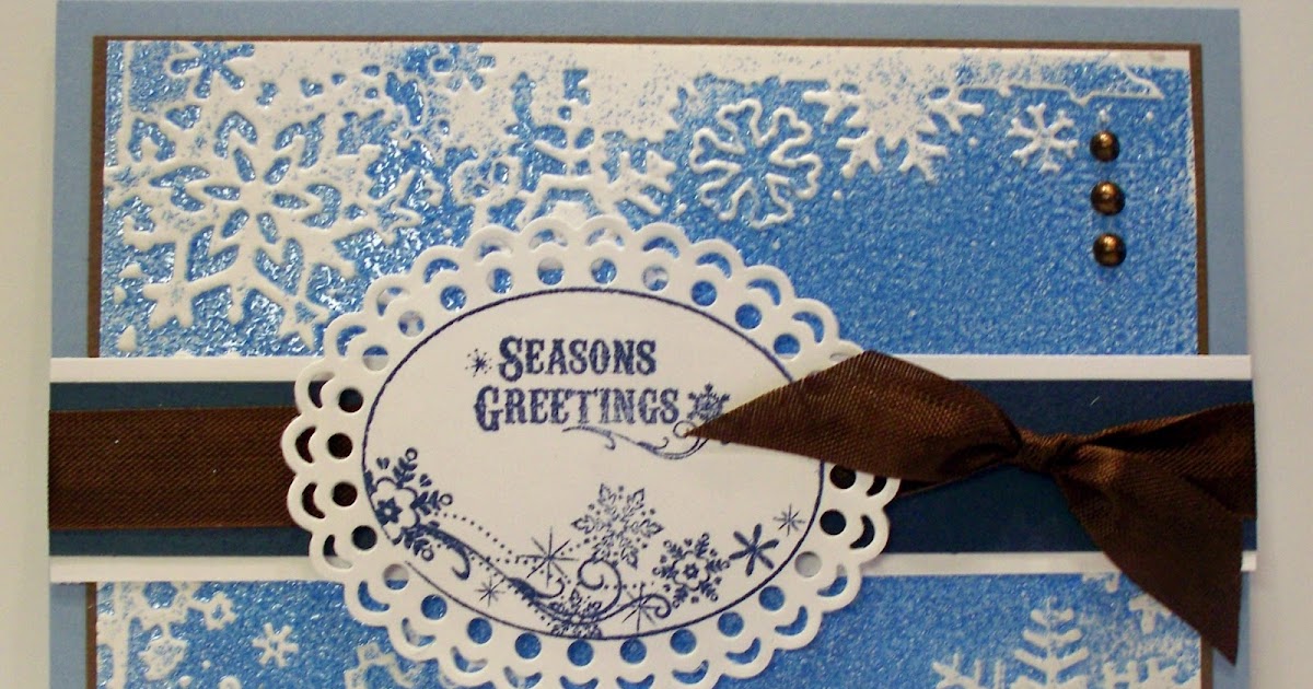 Prickley Pear Rubber Stamps Double Embossing Technique