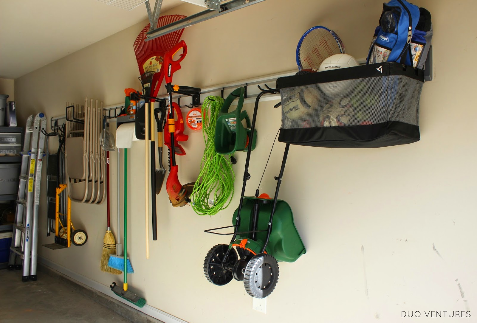 Duo Ventures The Garage Wall Track System