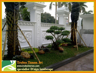 DESAIN TAMAN MINIMALIST  MODERN