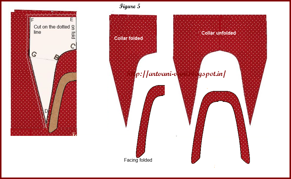 Vani's blog 1 Method of sewing Sailor collar