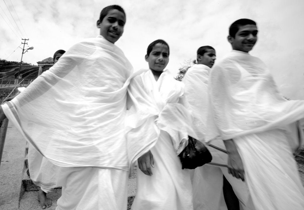 Shankar's Photo Blog Jain monks in the making