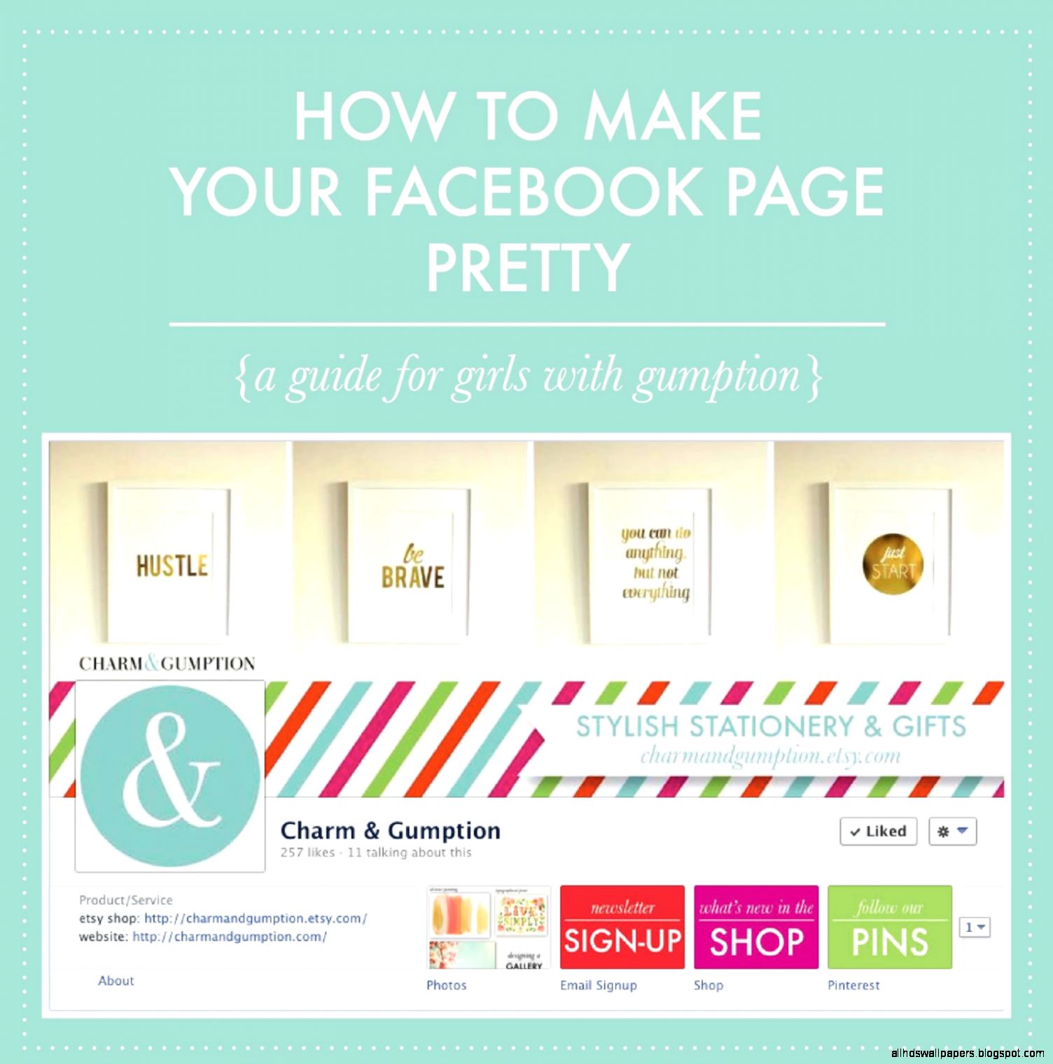 How to Make Your Facebook Page Pretty How to Make Your Facebook Page Pretty