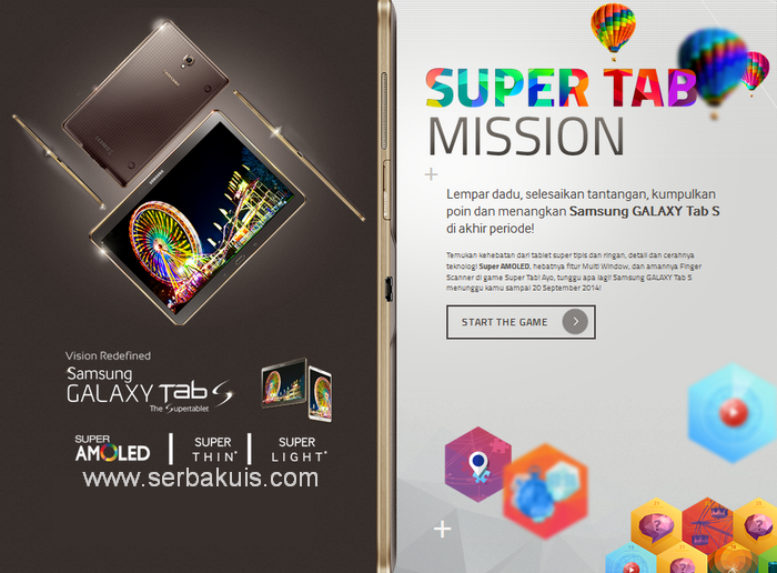 Kontes Kumpulin Poin Berhadiah SAMSUNG Galaxy Tab S