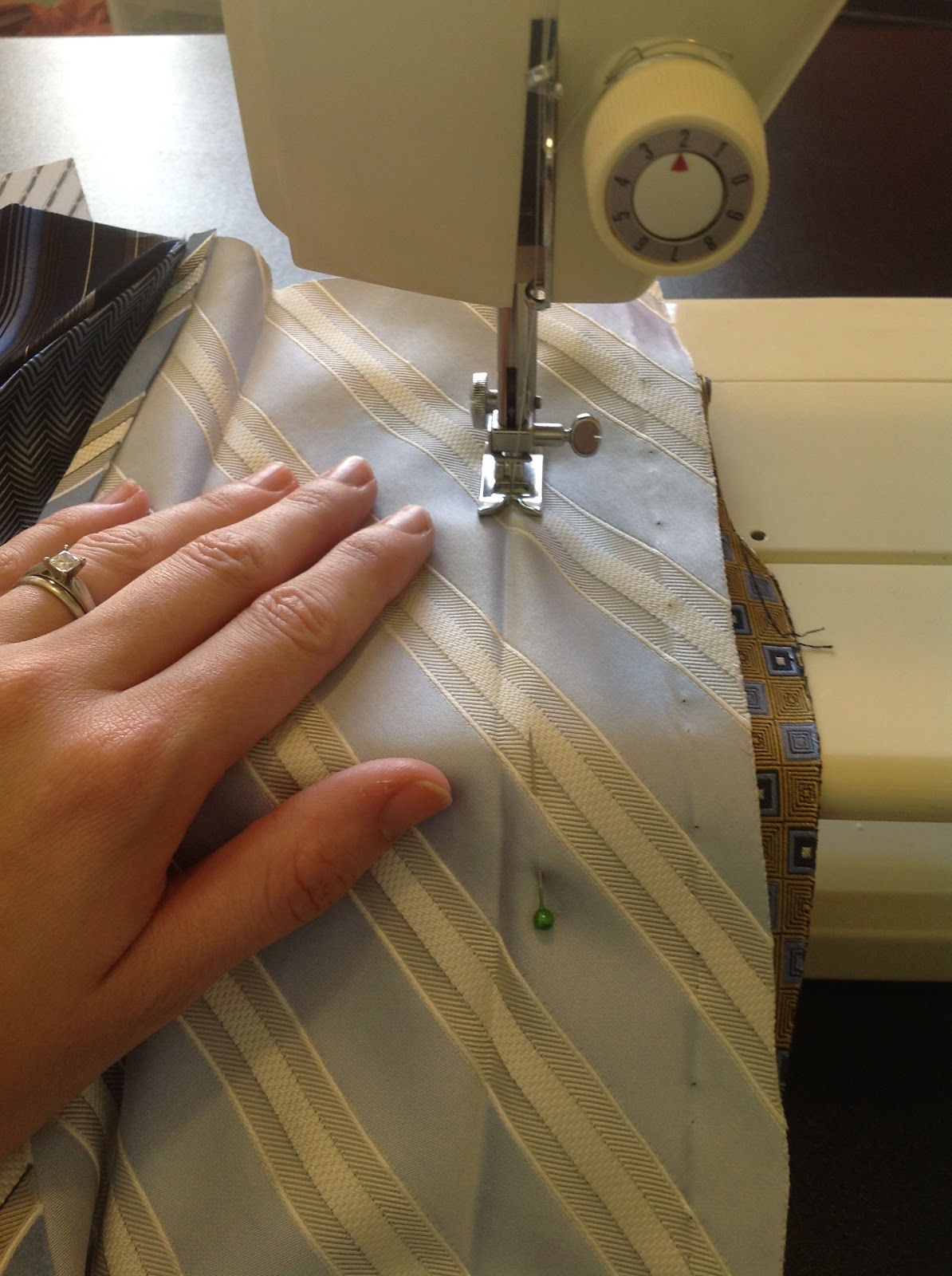 The Creative Cubby Preppy Projects Week Tie Pillow