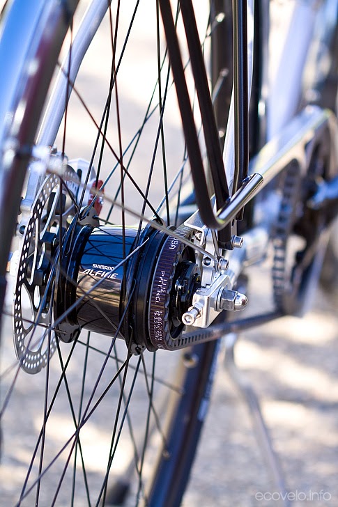 belt drive with hub gears