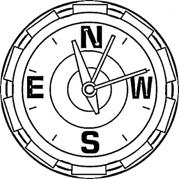Compass Coloring Page free compass coloring pages