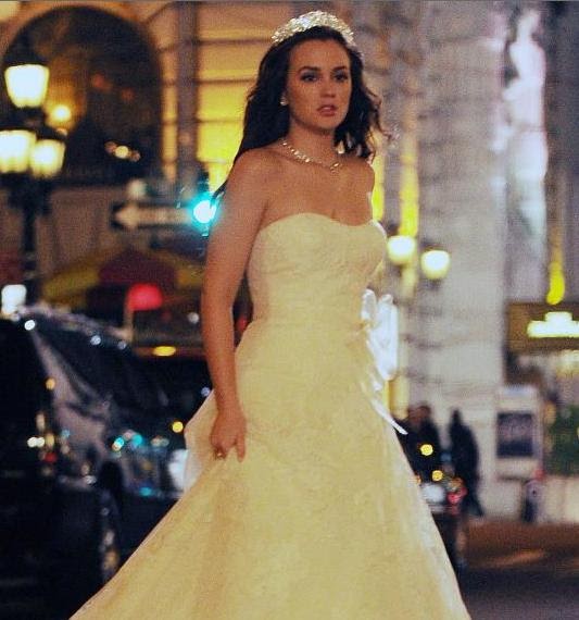 serena wedding dress gossip girl