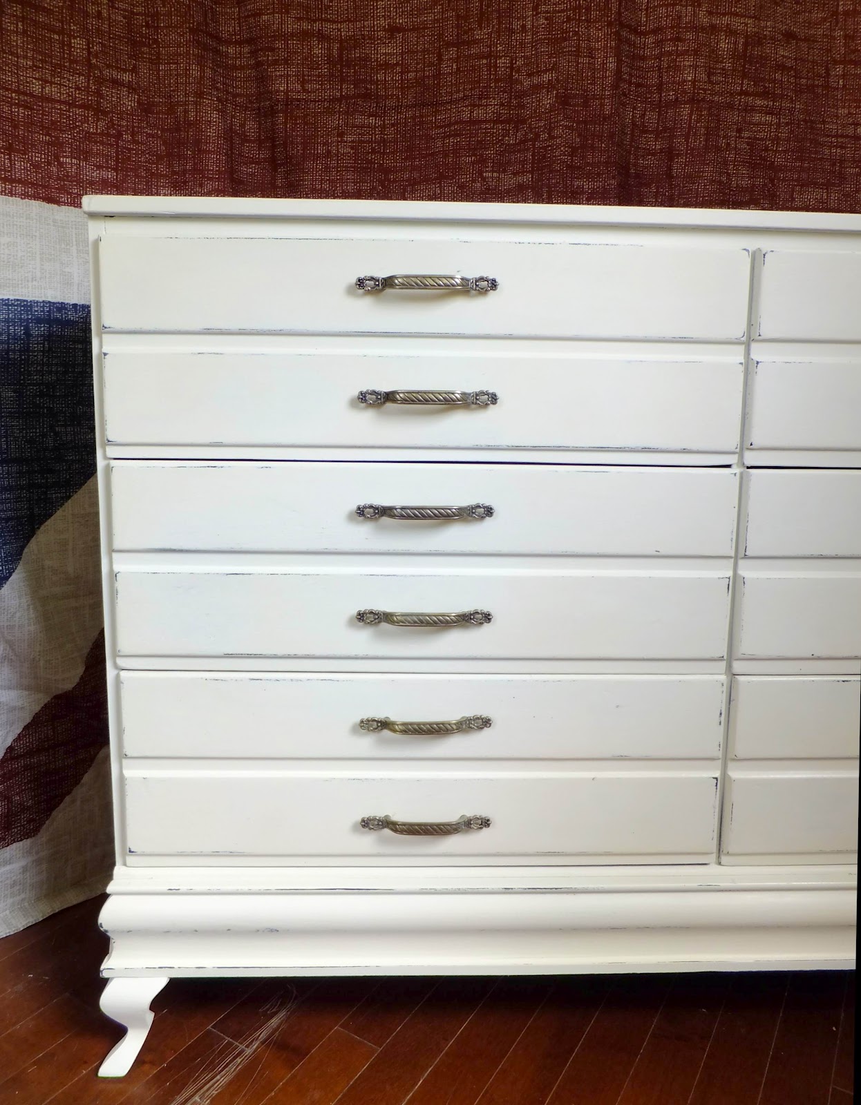 4 the love of wood TRICKING THE EYE map drawer dresser