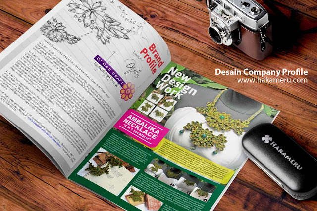 Jasa desain company profile online - Contoh portfolio company profile Portfolio company profile - jasa desain company profile online