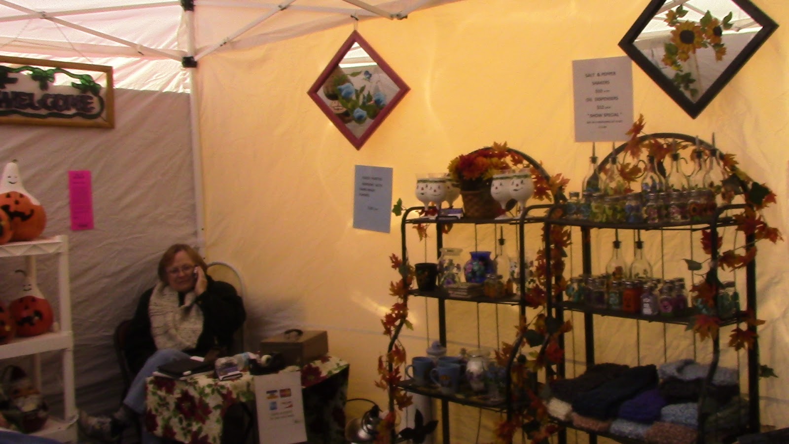 In My Painted Garden Bell Buckle Arts & Craft 2015