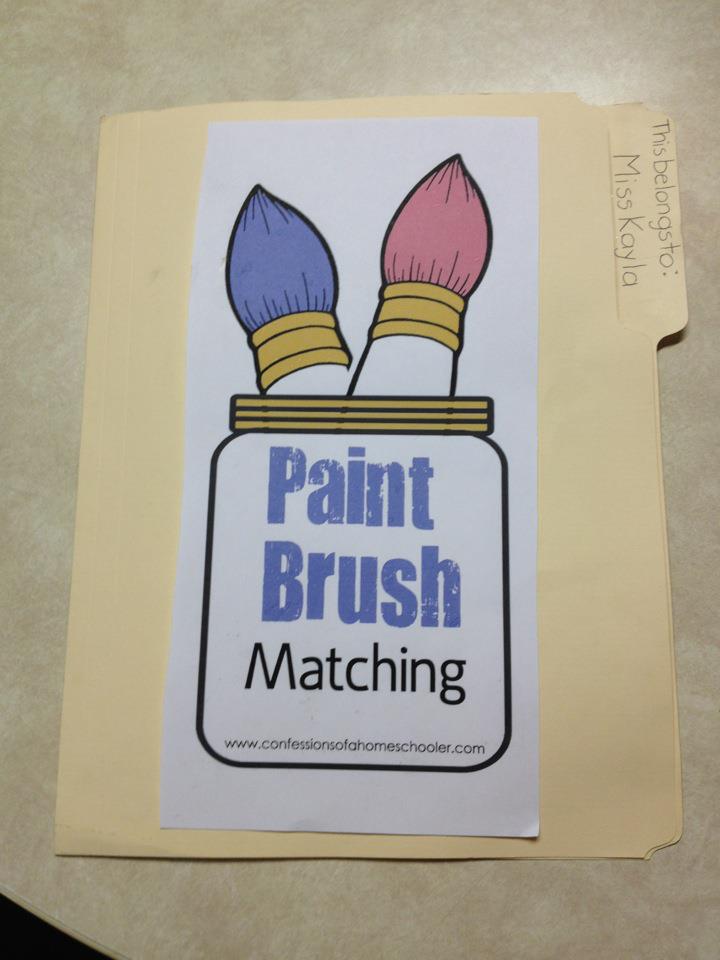 Peace ☮ Love ♥ Happiness ☺ Music ♪ File Folder games for Preschoolers