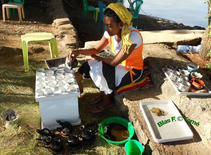 V(B)iajero Insatisfecho Ceremonia del café