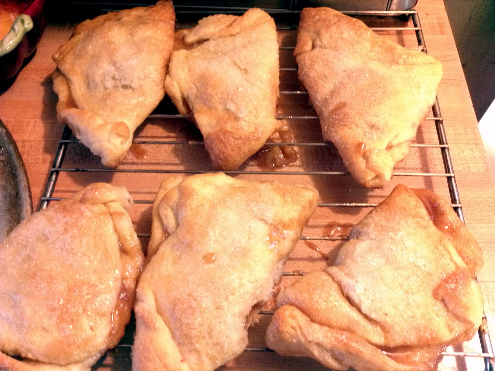 Cooking with Juls Caramel Apple Empanadas
