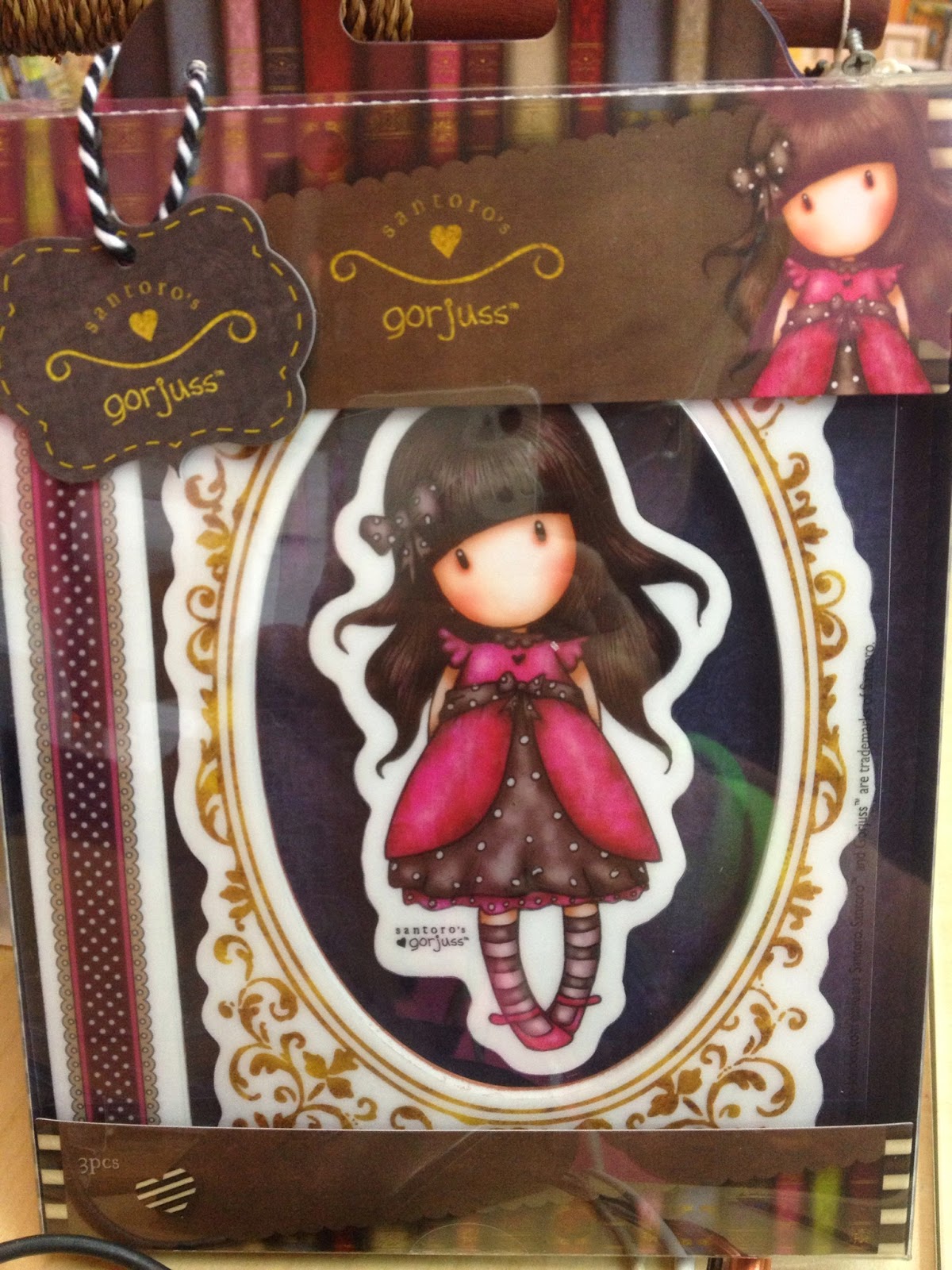 Scrapbook Memories Santoro London Gorjuss Cling Stamps