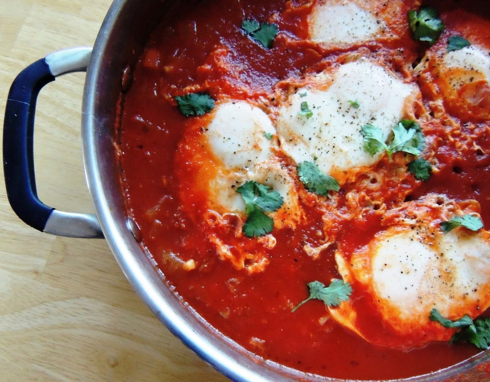 Leave a Happy Plate Chipotle Eggs in Purgatory