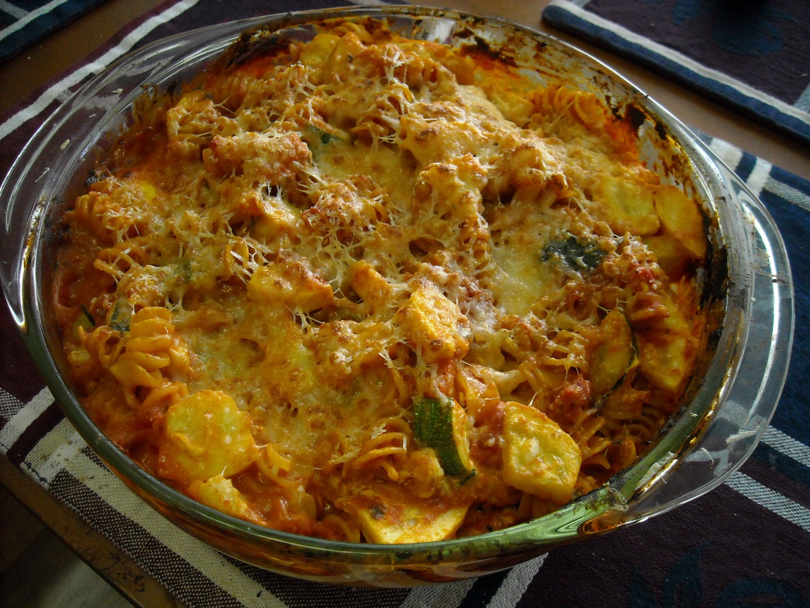 A Crafty Cook Zucchini Pasta Bake